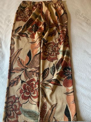 Pantaloni fantasia dorati