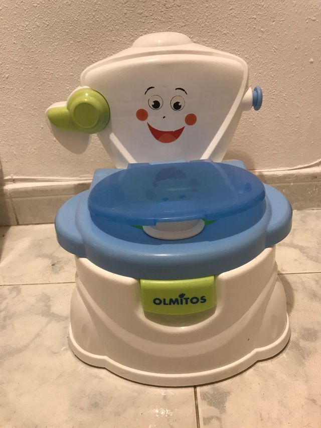 Vasino per bambini Olmítos con faccina sorridente