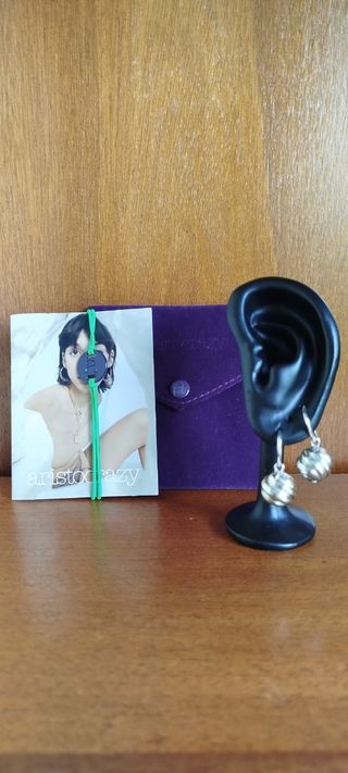 Pendientes de plata de ley de Aristocrazy 