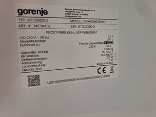 ♡NEVERA MARCA GORENJE 2,M GARANTÍA + TRANSPORTE♡