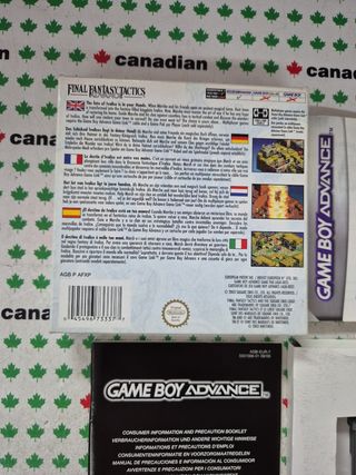 Final Fantasy Tactics Advance Gba