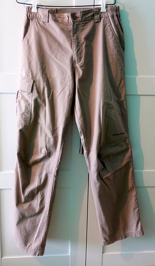 Pantalón trekking senderismo Quechua beige