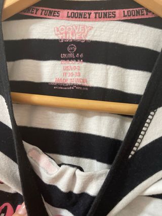 Camisón Bugs Bunny Rayas