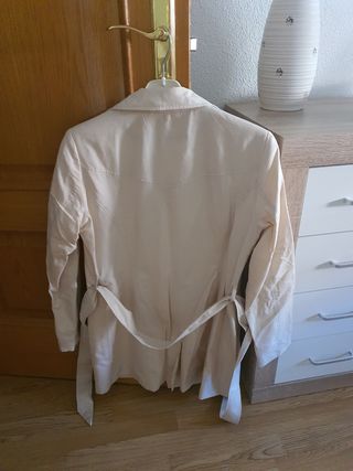 Gabardina ONLY Beige Talla M