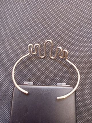 Pulsera Plata 925 Diseño Ondulado