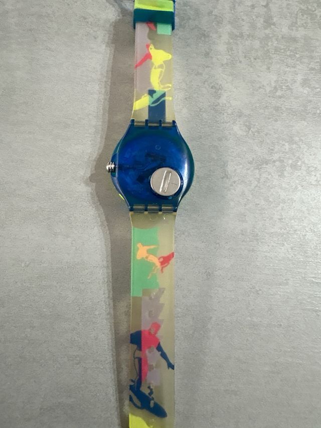 swatch scuba 200 en su caja original de buceo