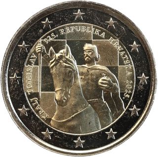Moneda 2€ Conmemorativa Croacia 2025
