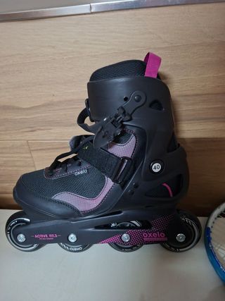 Patines Oxelo Talla 40 Chica - Un Uso