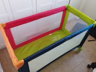 Cuna viaje y colchón