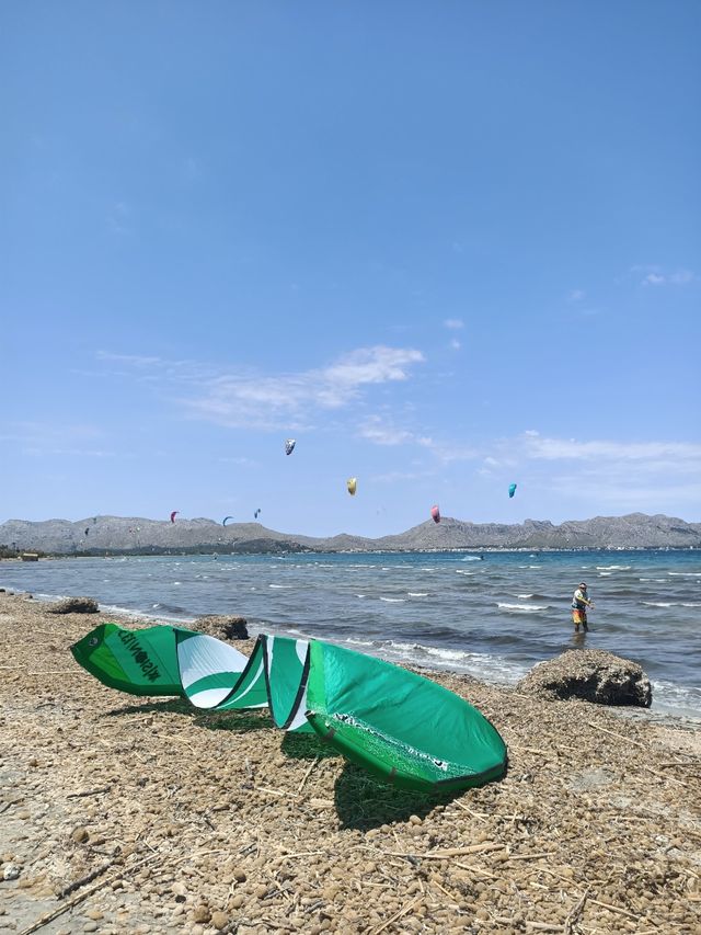 Kitesurf RRD VISION 13,5 M y f-One BANDIT 8M