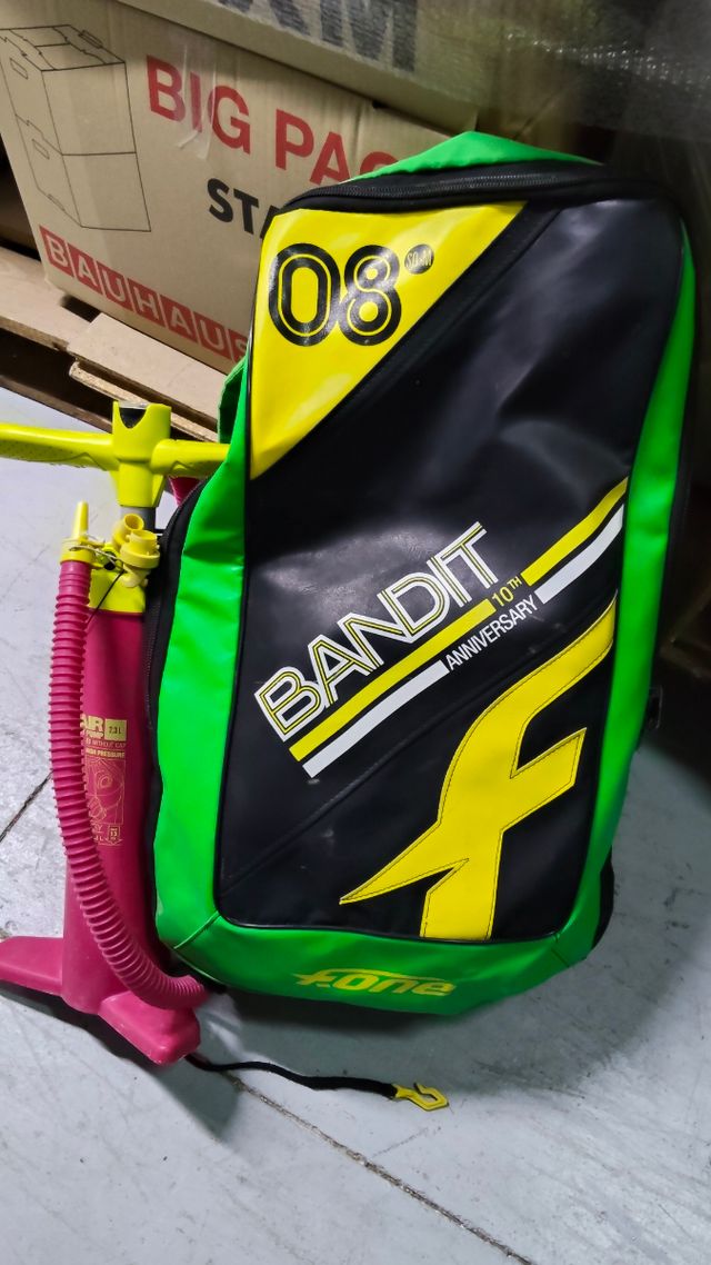 Kitesurf RRD VISION 13,5 M y f-One BANDIT 8M