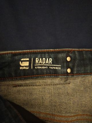 Pantalón tejano G-Star Azul. Edición limitada.
