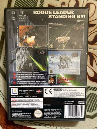 star wars rogue leader rogue squadron 2 gamecube