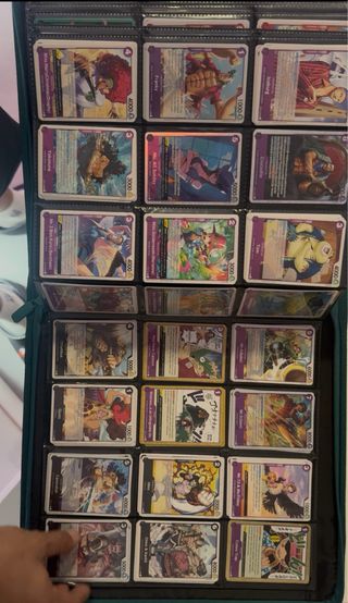 Colección cartas One Piece OPTCG.