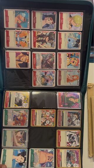 Colección cartas One Piece OPTCG.