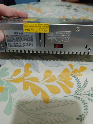 Fuente Alimentación HJS 480-0-24 24V 20A