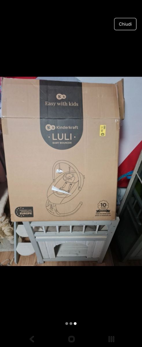 Sdraietta Kinderkraft per neonati