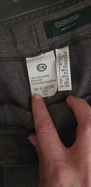 Pantalón de vestir mujer gris