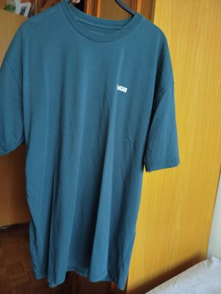 Camiseta Vans skate azul