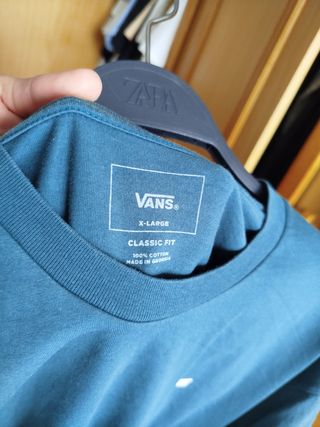 Camiseta Vans skate azul
