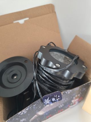 Proyector Copos Nieve Navideño