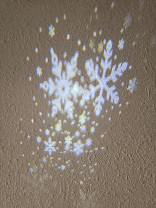Proyector Copos Nieve Navideño