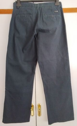 Pantalones East West Azul