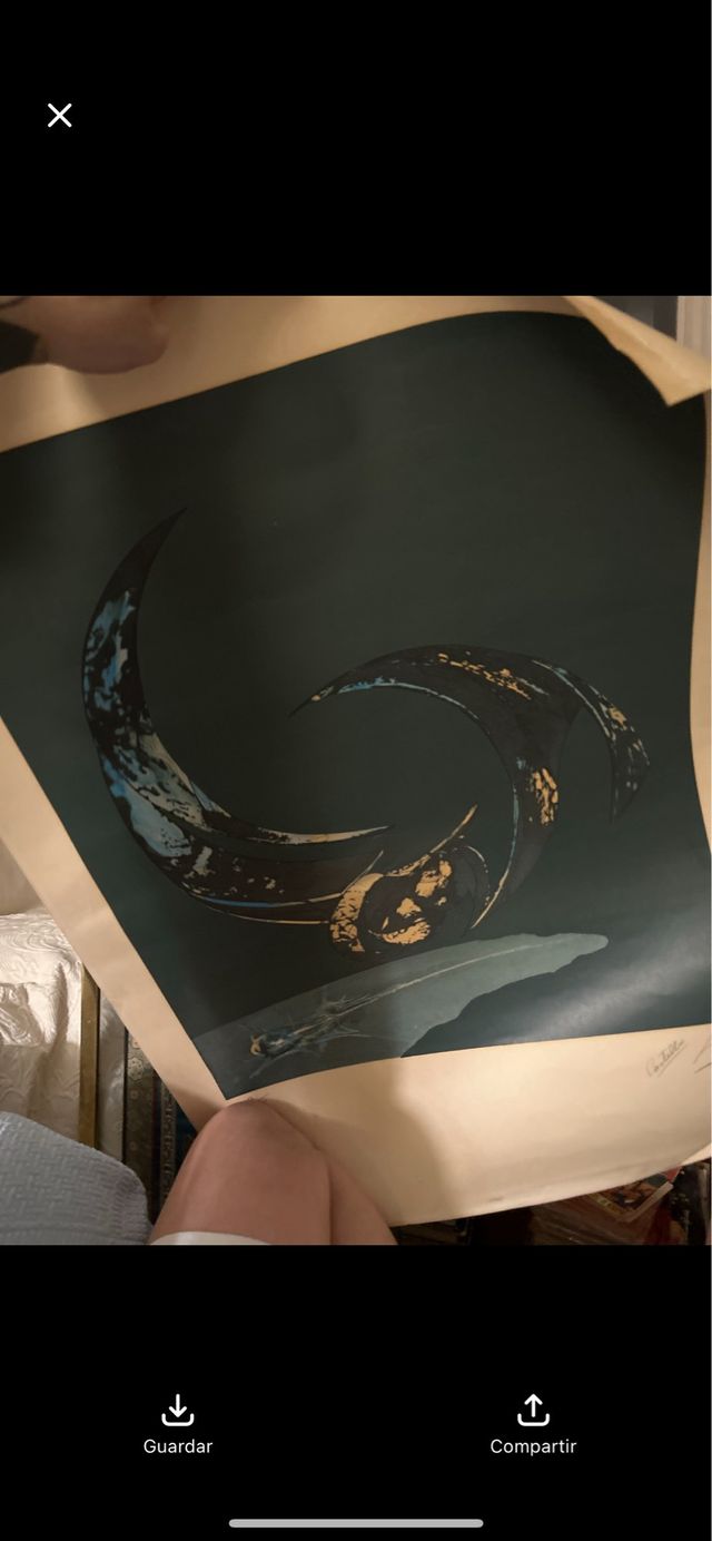 Litografía original Joan Josep Castells Viola