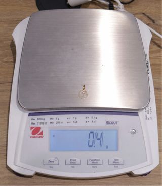 COLGANTE INDALO, ORO 18K/0.4g