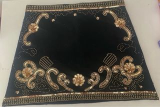 falda de lentejuelas de zara talla L