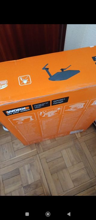 Caseta de aluminio para Cortacésped WORX