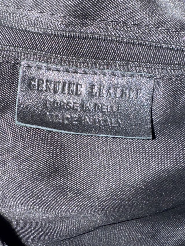 Borsa secchiello viola con frange