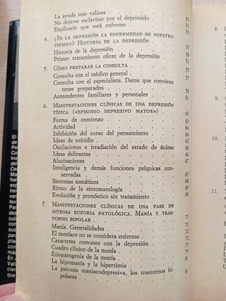 Ante la depresión. Juan Antonio Vallejo-Nagera. 