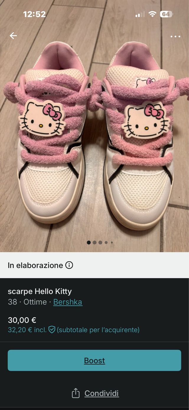 scarpe Hello Kitty Bershka