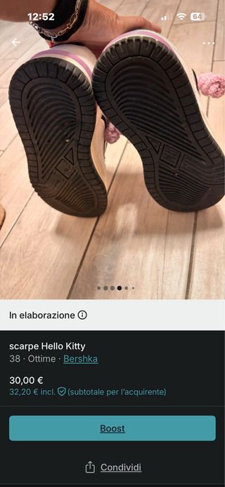 scarpe Hello Kitty Bershka