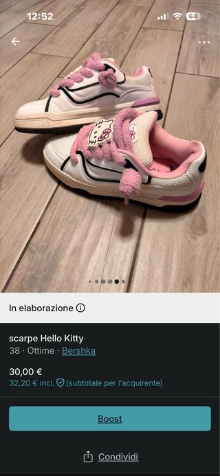 scarpe Hello Kitty Bershka