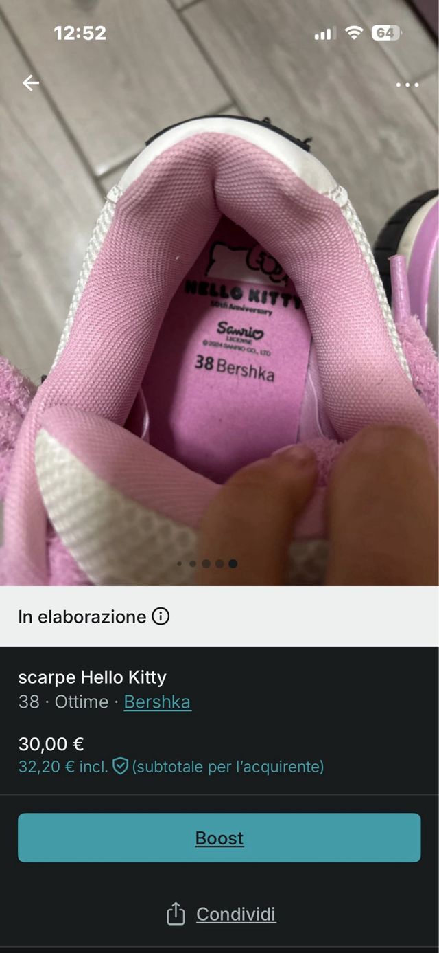 scarpe Hello Kitty Bershka