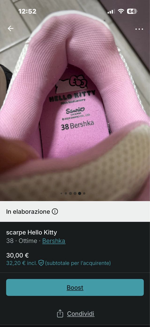 scarpe Hello Kitty Bershka
