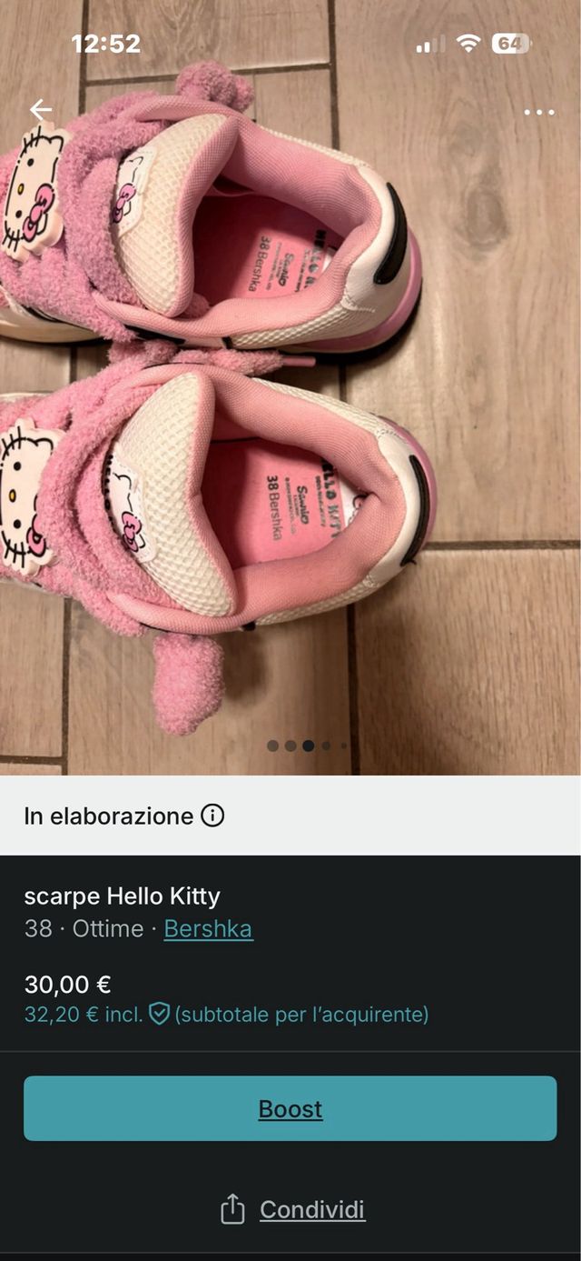 scarpe Hello Kitty Bershka