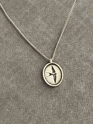 Collar TwoJeys Plata con Colgante Pájaro