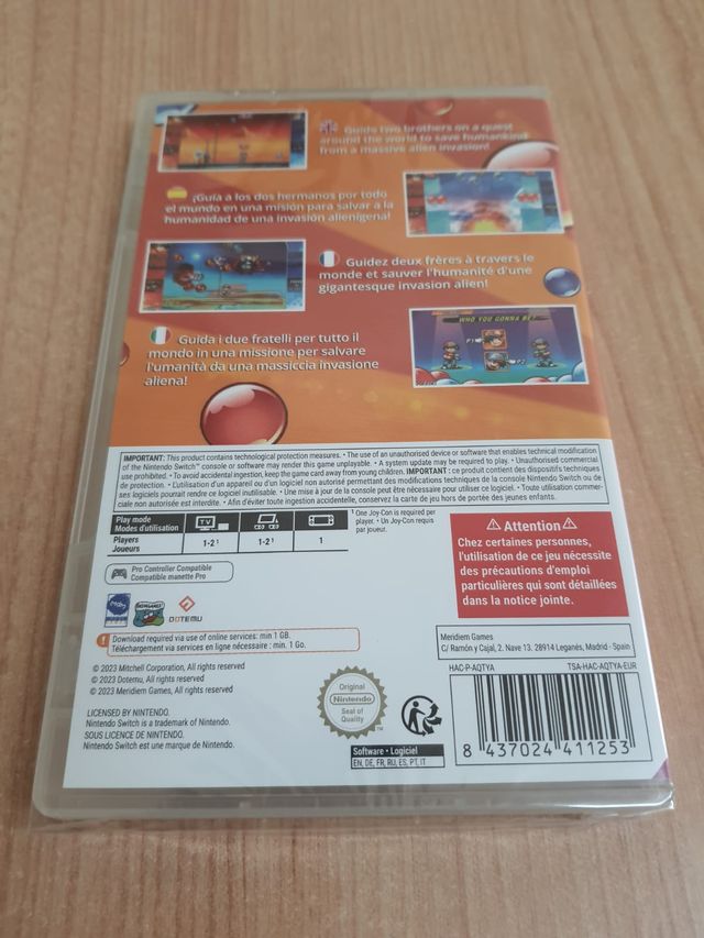 PANG ADVENTURES NINTENDO SWITCH (CODIGO)