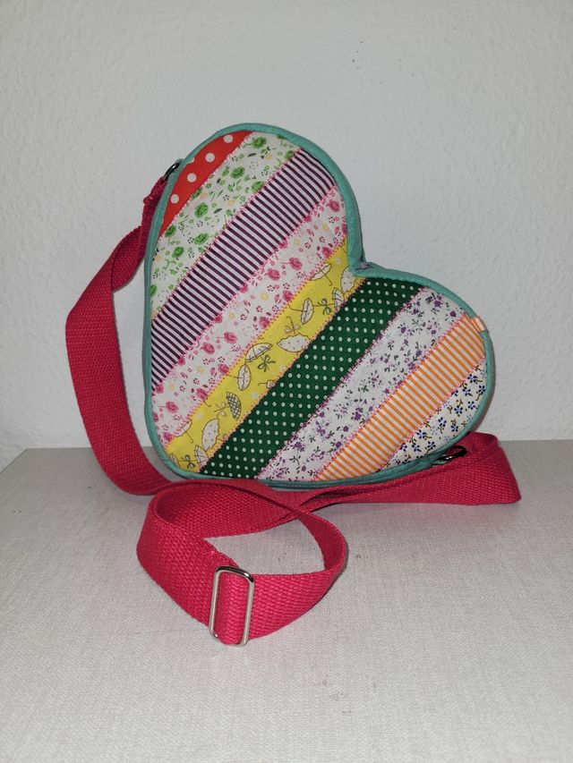 Bandolera de diseño patchwork