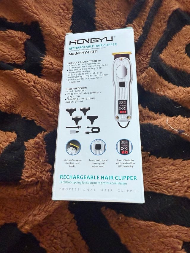 Cortadora de Pelo HONGYU HY-LFJ11 Dorada