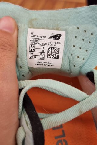New Balance Zapatillas Deportivas Teal/Naranja