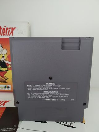 NES Astérix Nintendo PAL/ESP