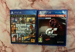 Juegos PS4: Gran Turismo Sport y GTA V