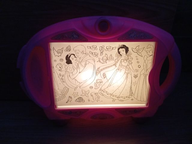 Mesa Dibujo Calcar Niños Disney Princesas