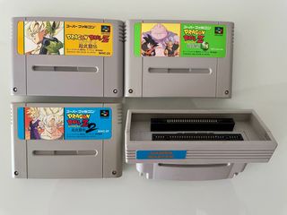 Lote juegos Dragon Ball Super Nes