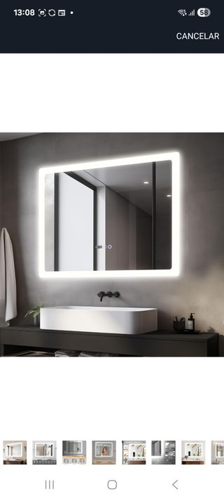 Espejo Baño LED