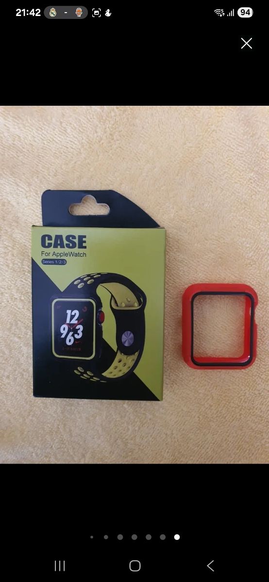 Protector para Apple Watch 42 Serie 1/2/3
